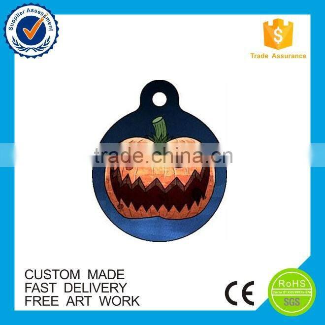Bulk cheap custom metal anodized aluminum dog tag