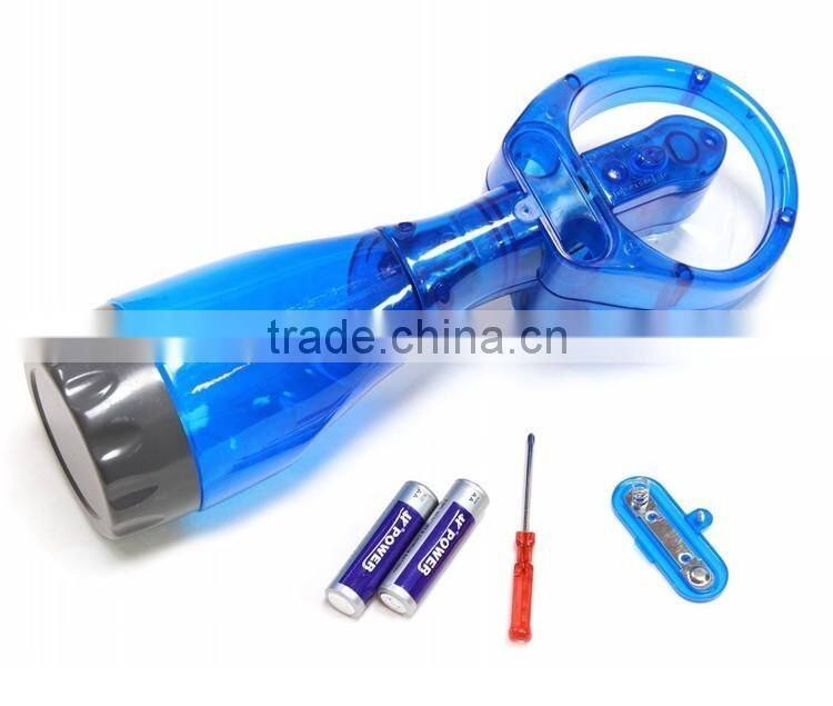 Battery operated mini water mist fan/ cooling fan/water bottle spray fan