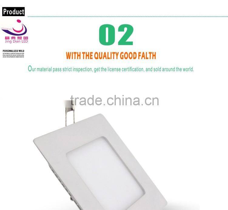 2015 ultra-thin hot sale very cheap price high quality square led panel light with CE and RoHs