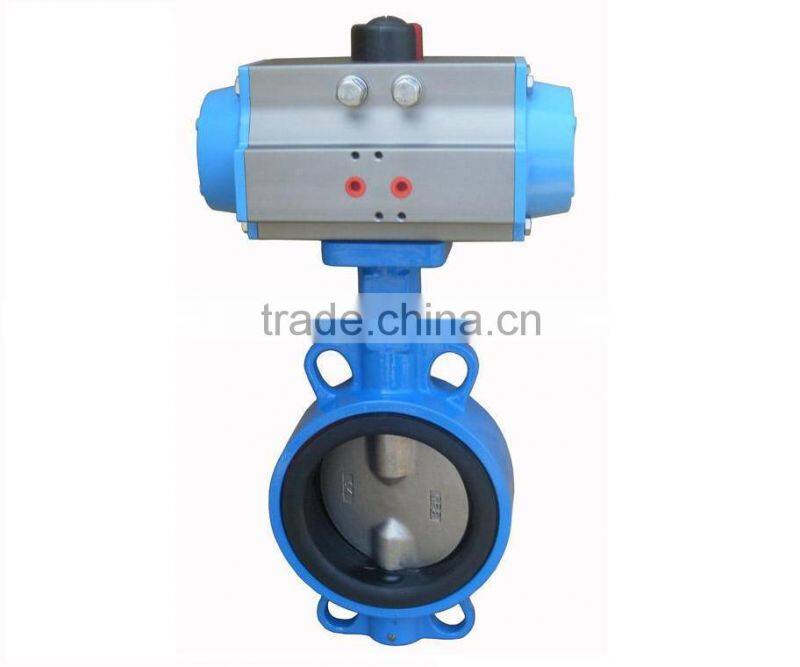 Pneumatic Butterfly Valve with actuator