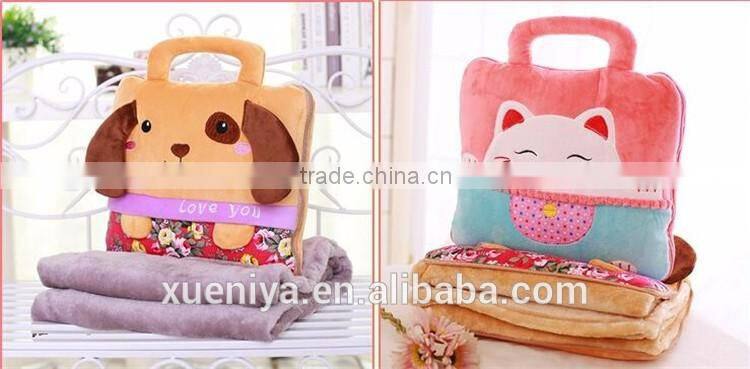 2016 Newest Design Creative Portable Baby blanket Or Quilt Office Gift