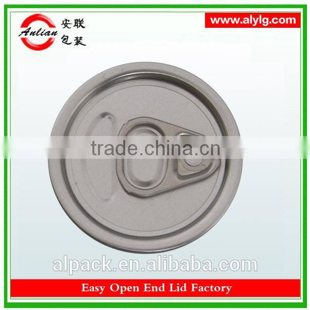 China Omline Customized Newest Design Full Aperture Style Milk Powder Aluminum Easy Open Peel-Off End