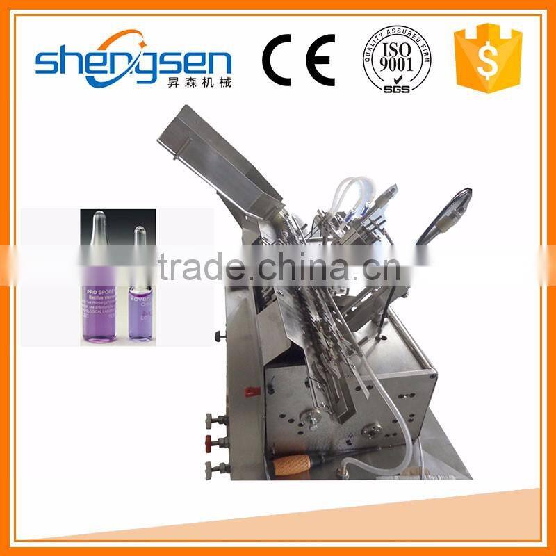 Best Selling Cheap price 2 Nozzles vial automatic sealing machine