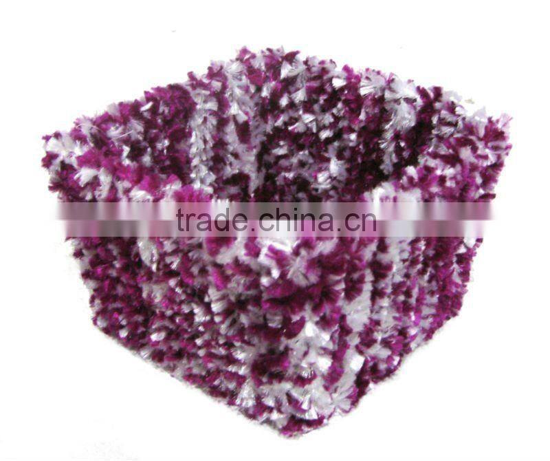 Square Shape Woolen Yarn Holiday Gift Box