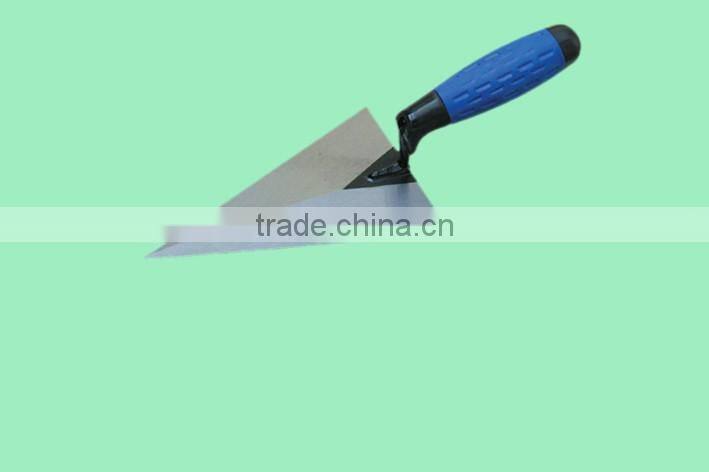 good quality of bricklayer trowel with wooden handle 10" -301