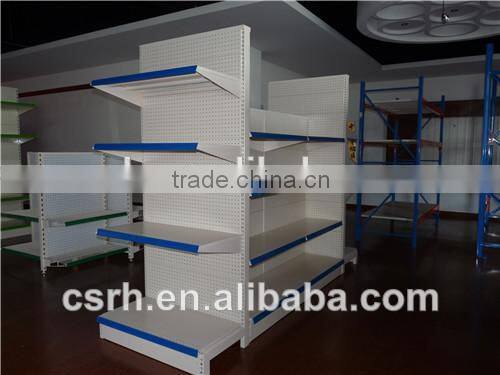 RH-HSPB03 Single Side Punching Gondola Supermarket Shelf