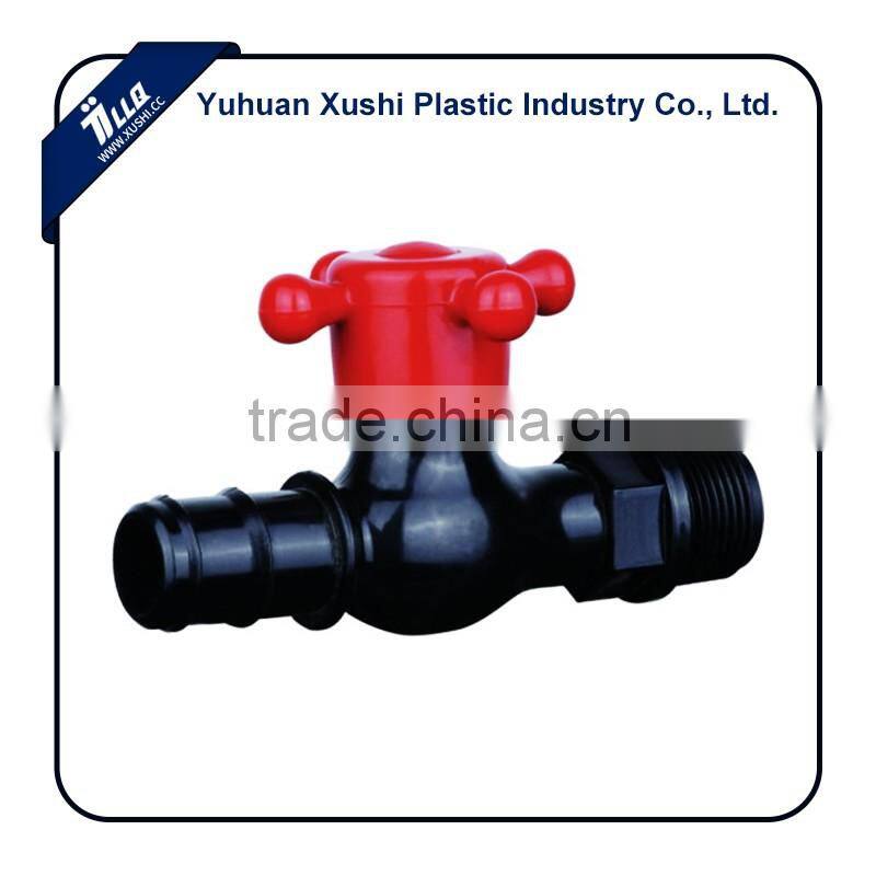 Unique design save water valve type bibcock plastic gardent tomato olive potato drip ittigation hose ourdoor faucet