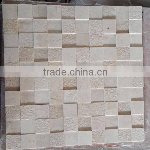 high quality home decor stone mosaic tile strip