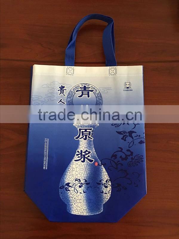 promotion wine handbags with printed logo