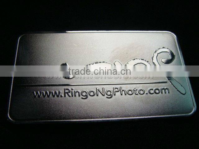 High quality custom stainless steel name plate