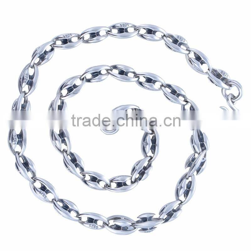 Men Chain Necklace Silver Necklace Most Popular Products New Style