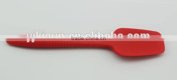 red color pastry &baking tools one piece silicone spatula