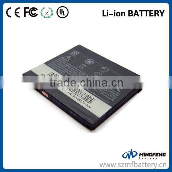 3.7v Li-ion Battery BB81100 for HTC BB81100 TOUCH HD2 T8585 T8588 gb/t18287-2000 Cell phone Battery