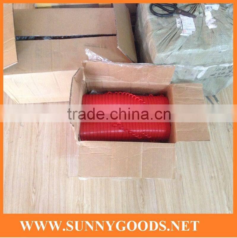 road cone plastic chain