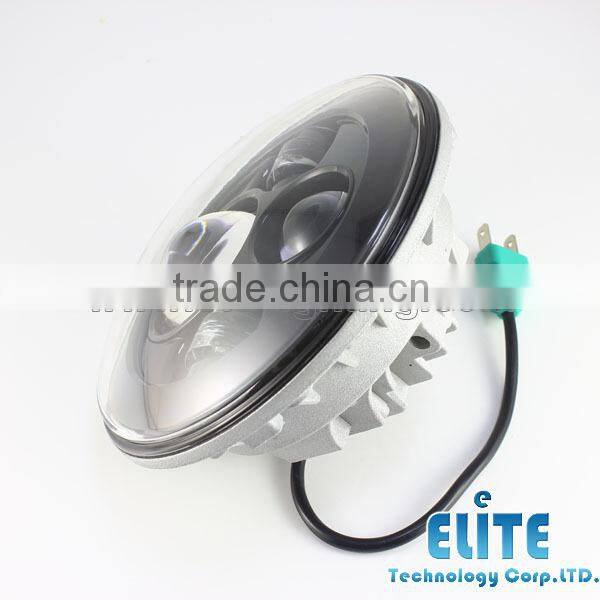 7 inch round led headlight angel eyes 12V 24V