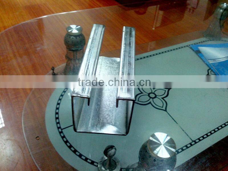 metal steel soild galvanized c profile