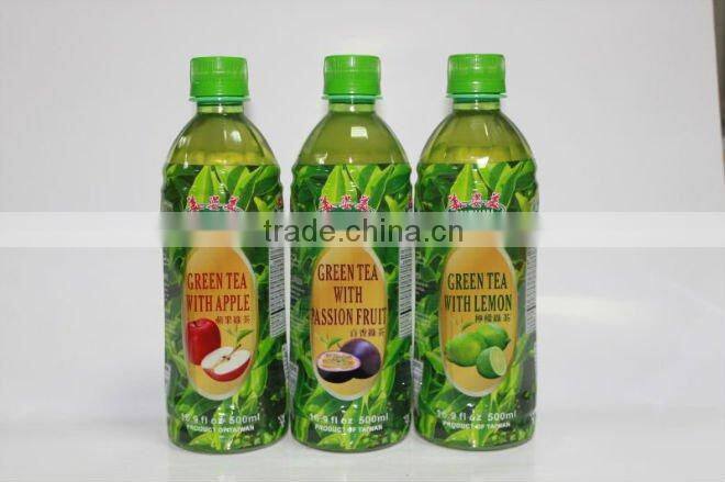 Green Tea Drinks Soft Drink with various flavor