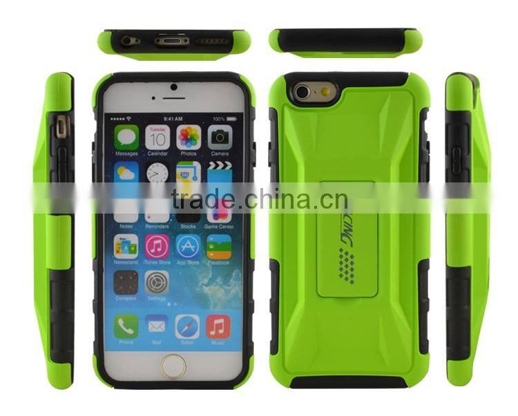 for iPhone 6/6s racing luxurious style tpu and pc back cover cases