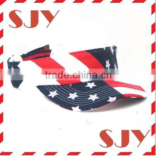 Outdoor Sports Camping Adjustable Custom Printed Sun Visors