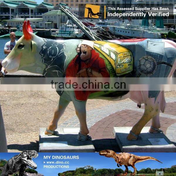 My Dino-C036 Playground animatronic animal model cow