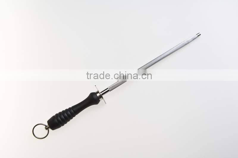 cuchilleria knife set sharpener honing steel hardness HRC 62 UP