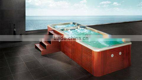 ROM4822 New design swimming pool spa with 4 pillows
