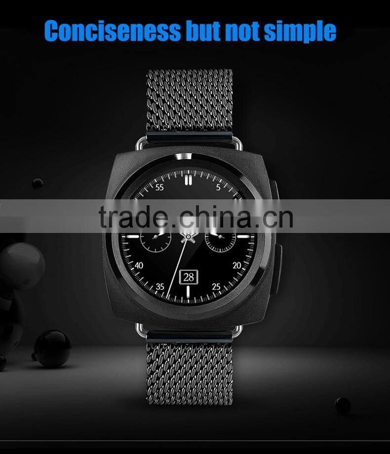 Original A11 1.22'' full round screen Heart Rate Smart Watch MTK2502 BT4.0 Smartwatch for smart phone Intelligent Watch