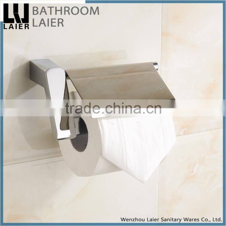 18733 modern kitchen design china goods wholesale chrome plated bathroom accessory set toilet paper holder