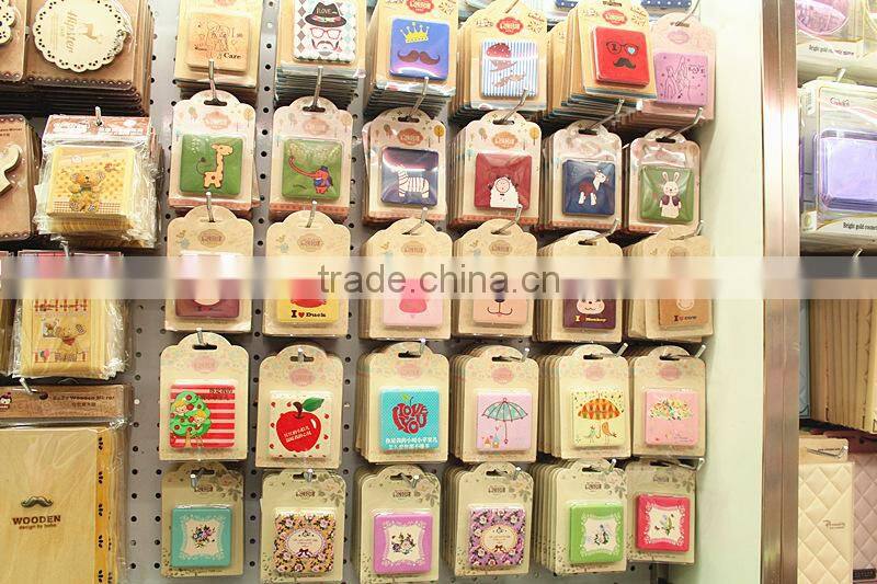 Single Side Pu Pocket Mirror With Pouch