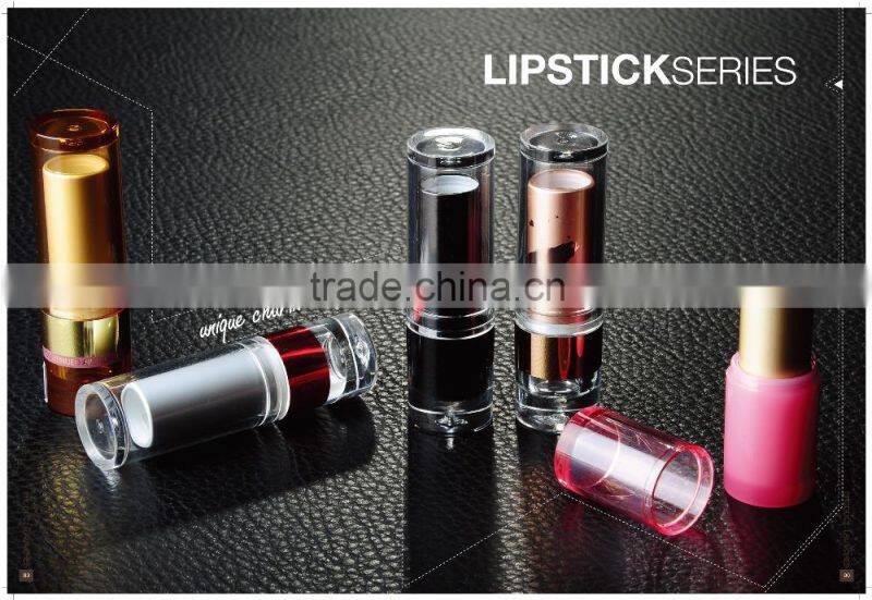 China supplier wholesale cosmetic packaging custom empty lipstick tube container