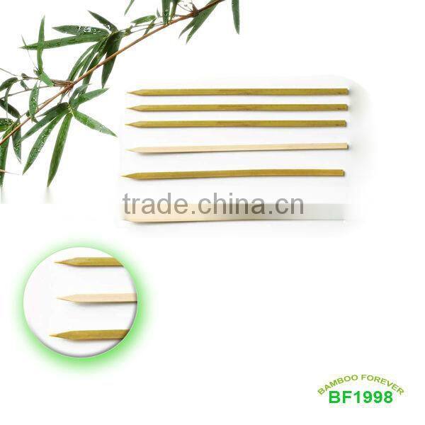25cm hot sale flat bamboo skewers