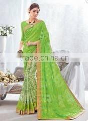 Sweet Red Viscose Georgette Saree/indian designers saree online shopping