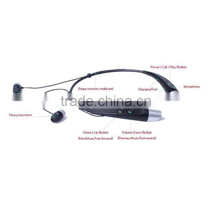 500 Bluetooth headset sport Stereo Tone Plus Wireless for iPhone Samsung LG HTC Cellphones