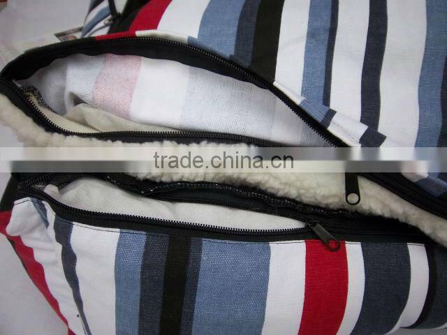 Denim stripes canvas Size XL Pretty dog beds