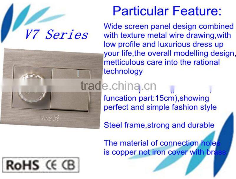 China Suppliers Smart home 3 speed fan switch