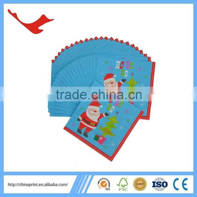 006 printed paper napkin for party tableware