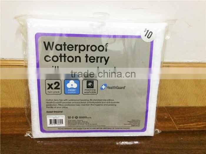 Zippered Waterproof & Bed Bug Proof Pillow Cover,Pillow Protector