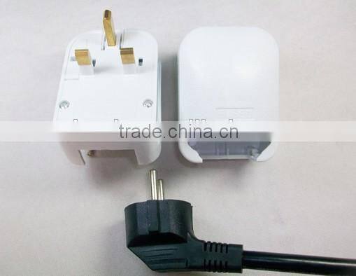 New products 2016 China wholesales, Euro to UK plug adapter converter, VED plug to UK plug adapter converter