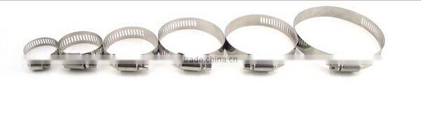 America style stainlesssteel adjustable aluminum tupe clamp