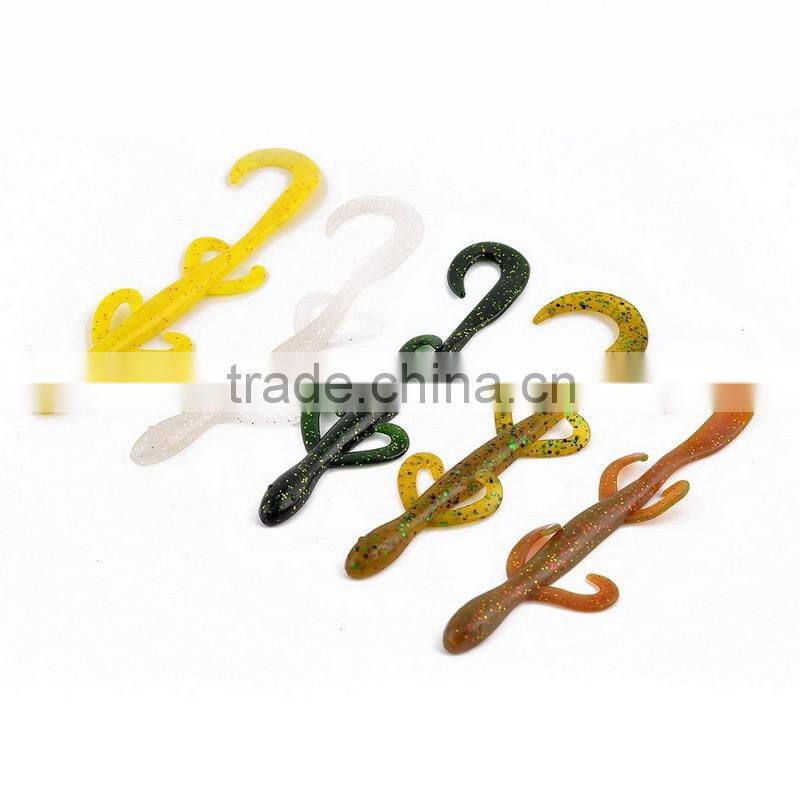 Gecko Soft Bait Proberos Brand Fishing Bait Fishing Tackle 4g-0.14oz Soft lures 120mm-5"inch fishing lure
