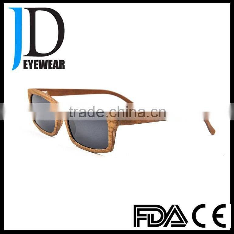 CE certificated factory aged wooden glasses custom logo wooden sunglasses for old and cases