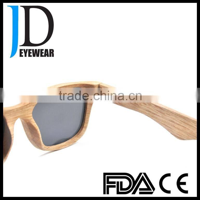 hot sale classic driver natural wood and bamboo sunglasses with blinds