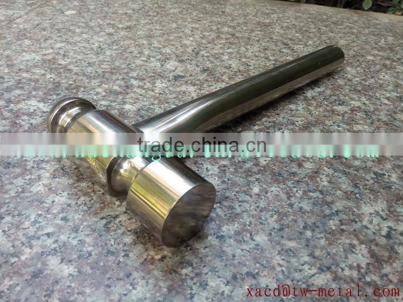 Customized Titanium hammer made XACD titanium bicycle tools Gr.9 titanium hammer