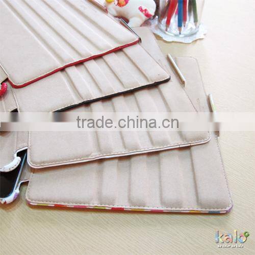 Colored leather case for iPad Air case