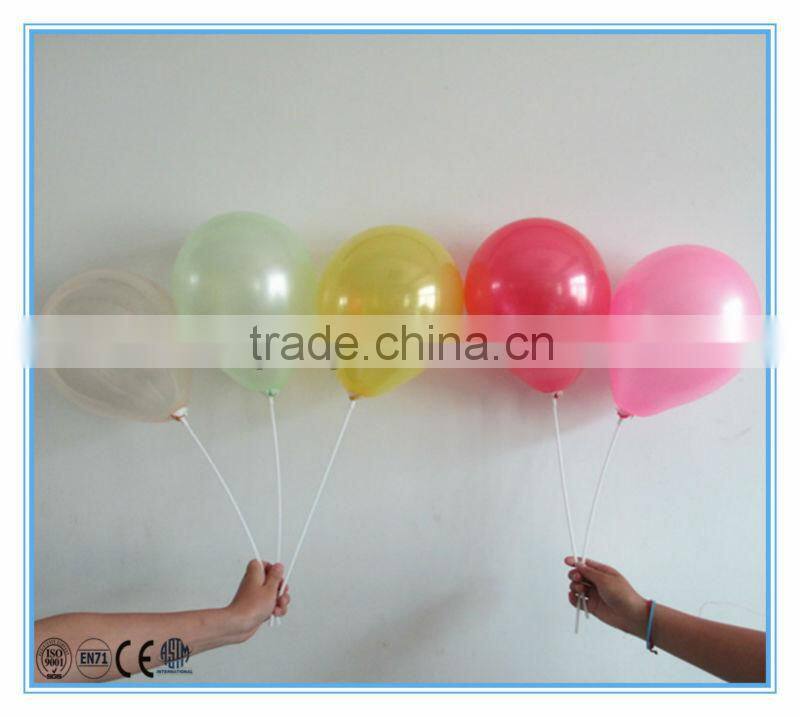 metallic color latex balloons