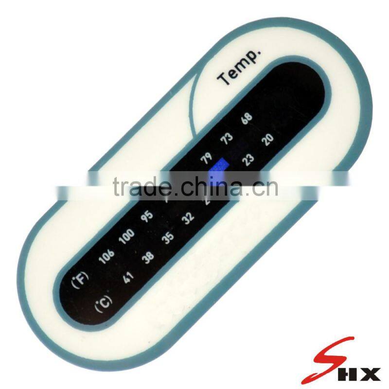 C/F lcd strip forehead temperature thermometer
