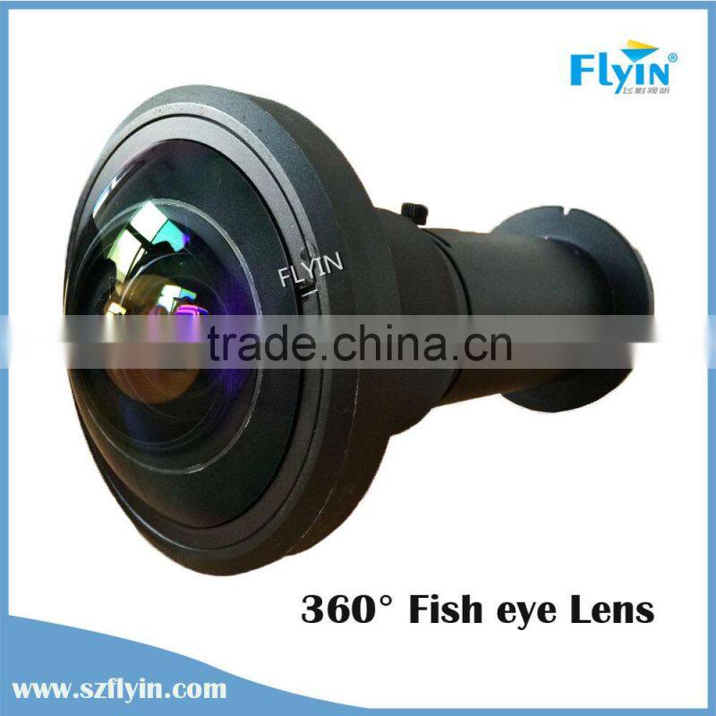 FLYIN 180 /360degree fisheye projection lenses Solutions for planetariums ,immersive displays and spherical display system