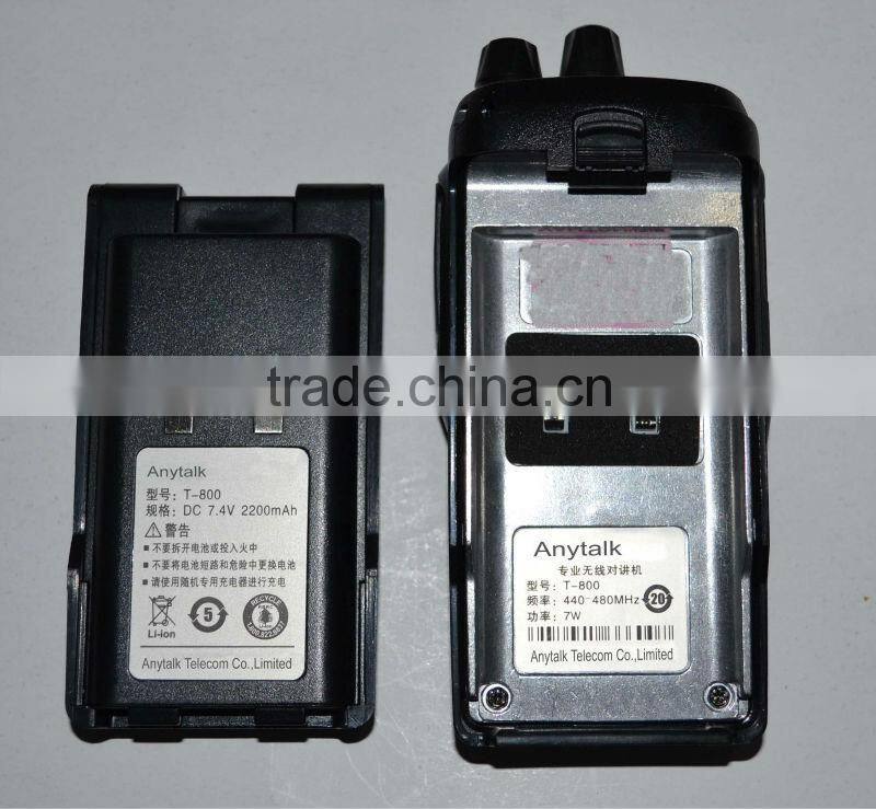 T-800 VHF UHF two way radio with CE approval