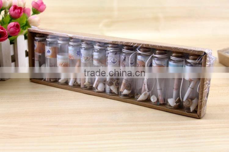 High quality Mini current bottle , star shape floating bottle good luck wishing current bottle