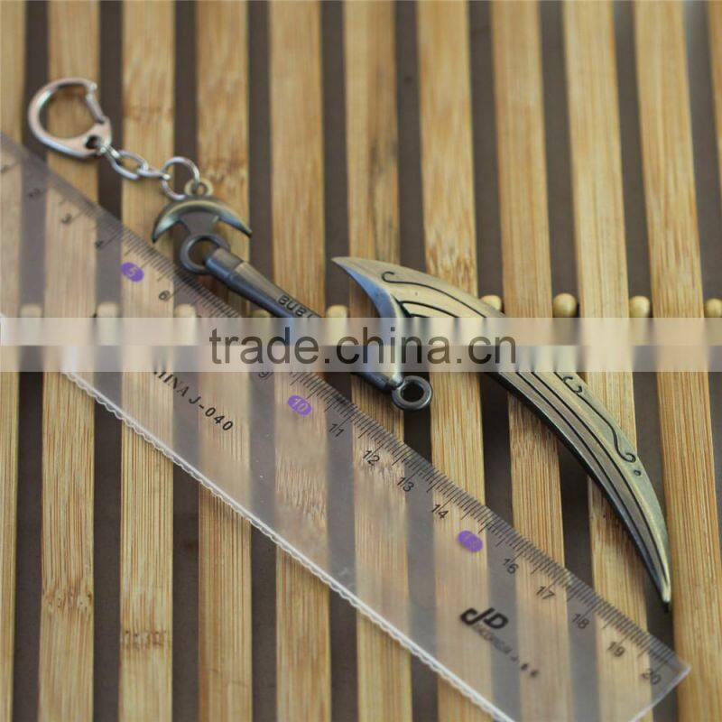 LOL PC online game League of Legends keychain alloy keychain LOL